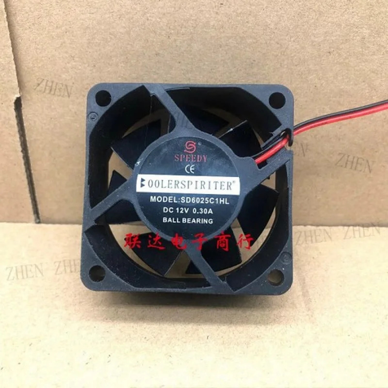 Y SD6025C1H DC12V 0.30A 6cm 냉각팬