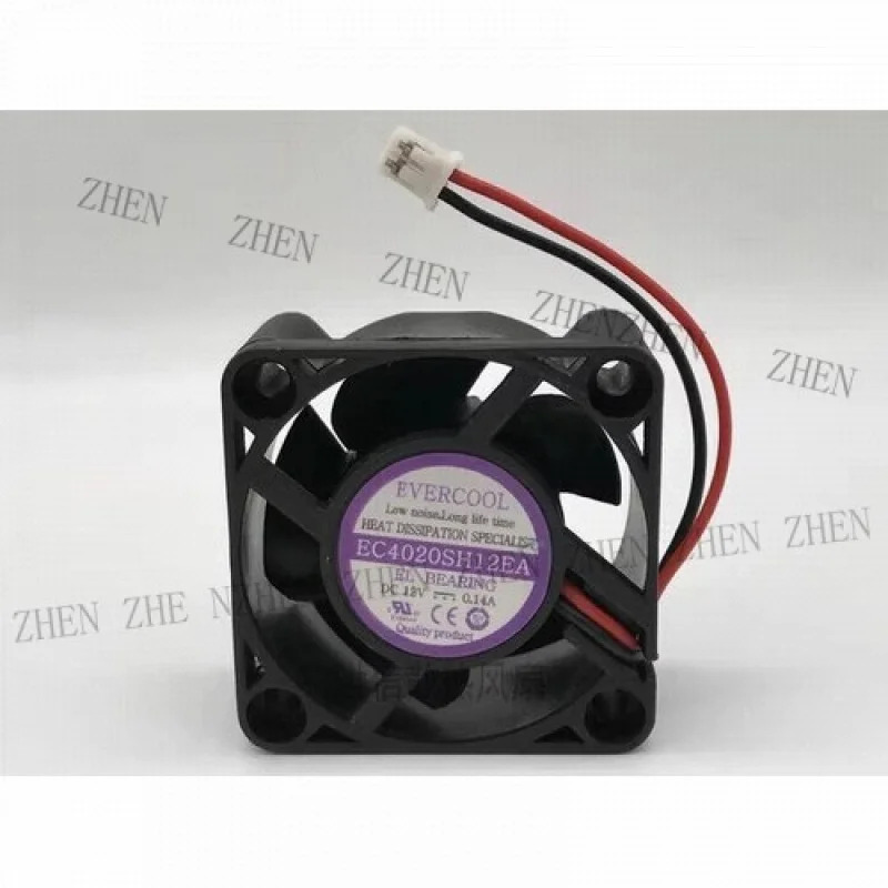 Y EC4020SH12EA DC12V 0.14A 4CM 40x20MM 2핀 냉각팬
