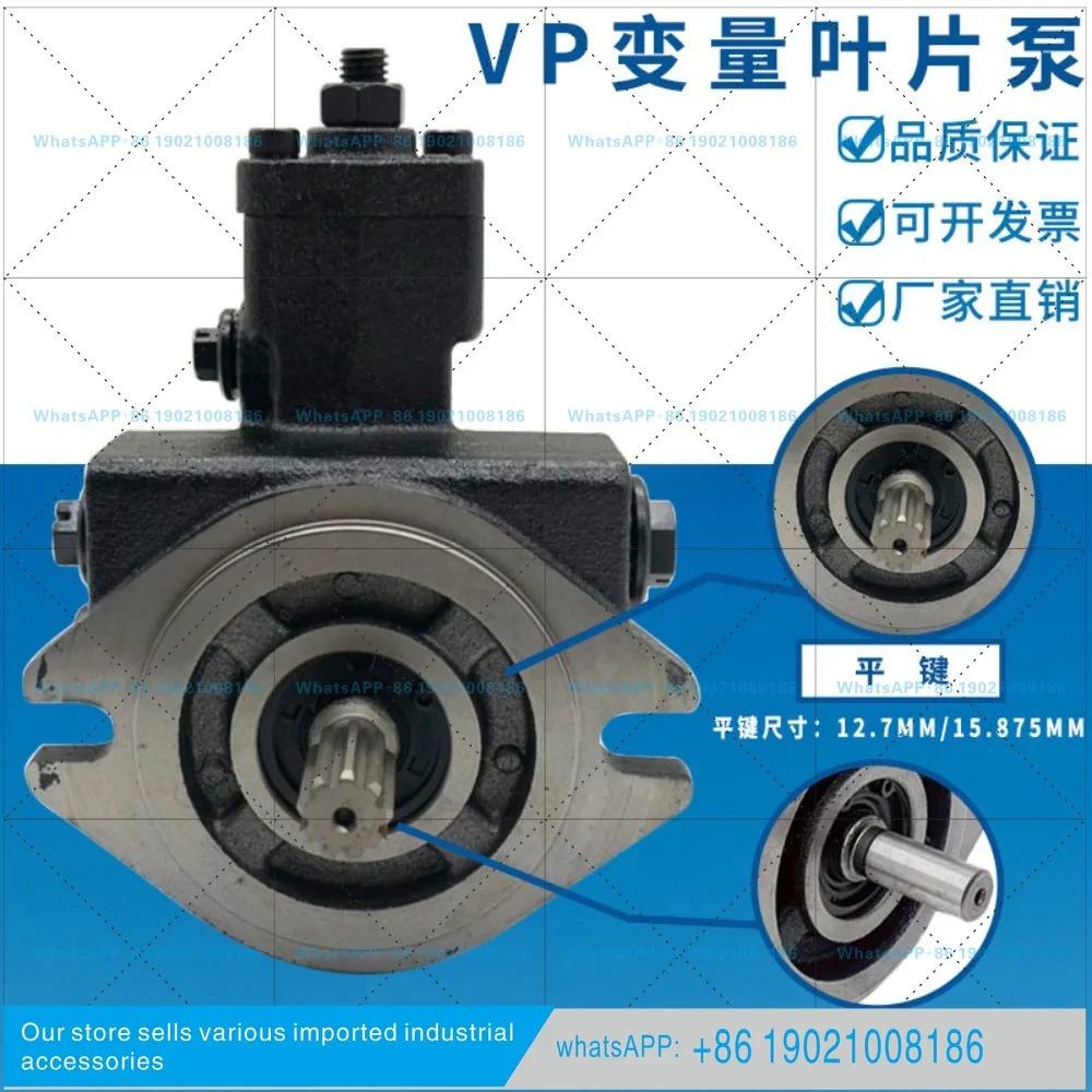VP-20-FA3 GEYAO 유압 30/40 가변 베오일 스테이션 펌프 헤드