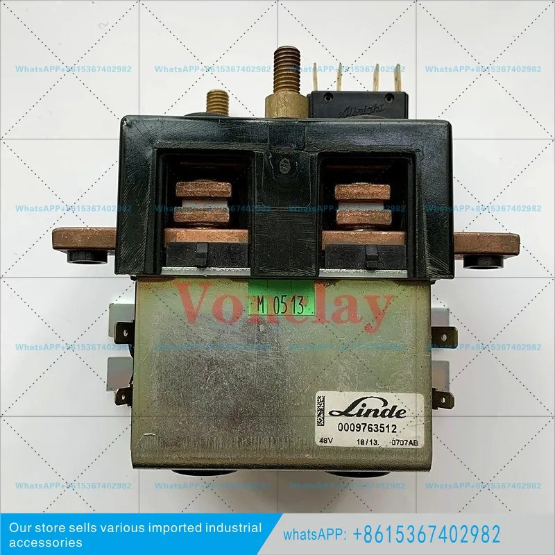 오리지널 신 0009763547 컨택터 어셈블리 48V 린데 335 알브라이트