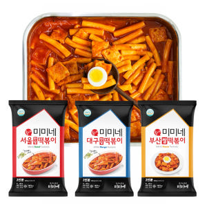 미미네 떡볶이 인기 9종 밀키트 , 4봉 골라담기 맛있게 먹은 솔직 후기 - 상품 이미지 2