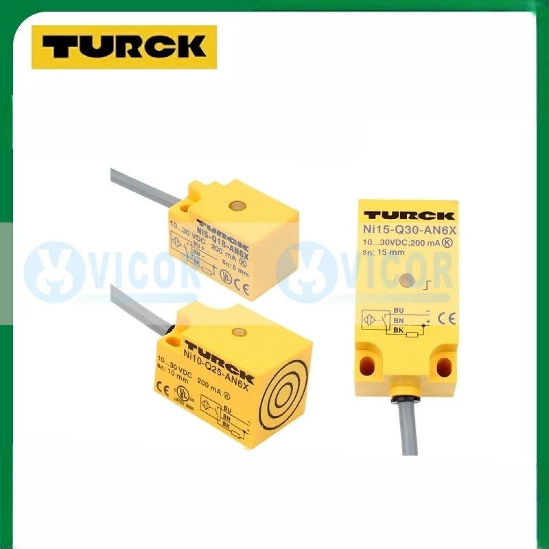 Ni5-Q18 Ni10-Q25 Ni15-Q30-AP6X AN6X TURCK 유도 센서 NI5-Q18-AN6X AP6X RN6X RP6X NI10-Q25-AN6X