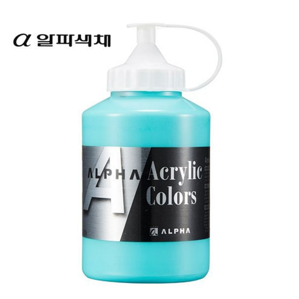 캔버스 아크릴 물감 바디 수성 아크릴 물감 500ml 공예용 대용량 - 상품 이미지