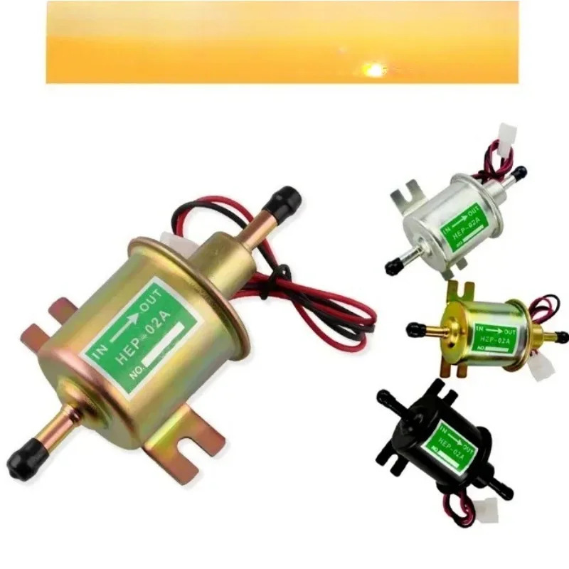 12V 전기 펌프 가솔린 6 볼트 범인라저압 HEP-02A 1pcs
