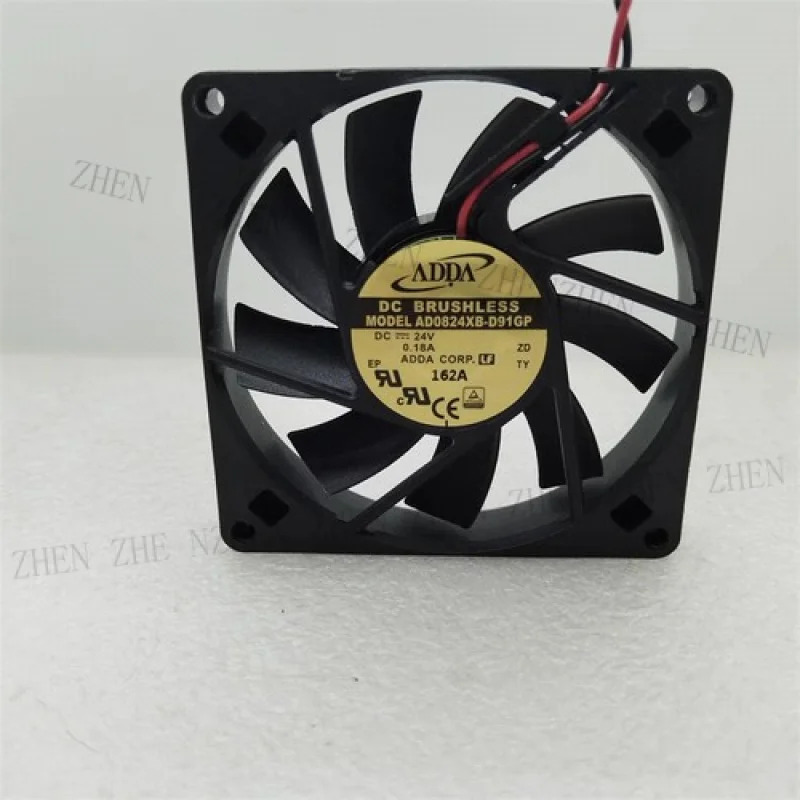 Y for AD0824XB-D91GP DC24V 0.18A 8015 8CM 2선식 냉각팬