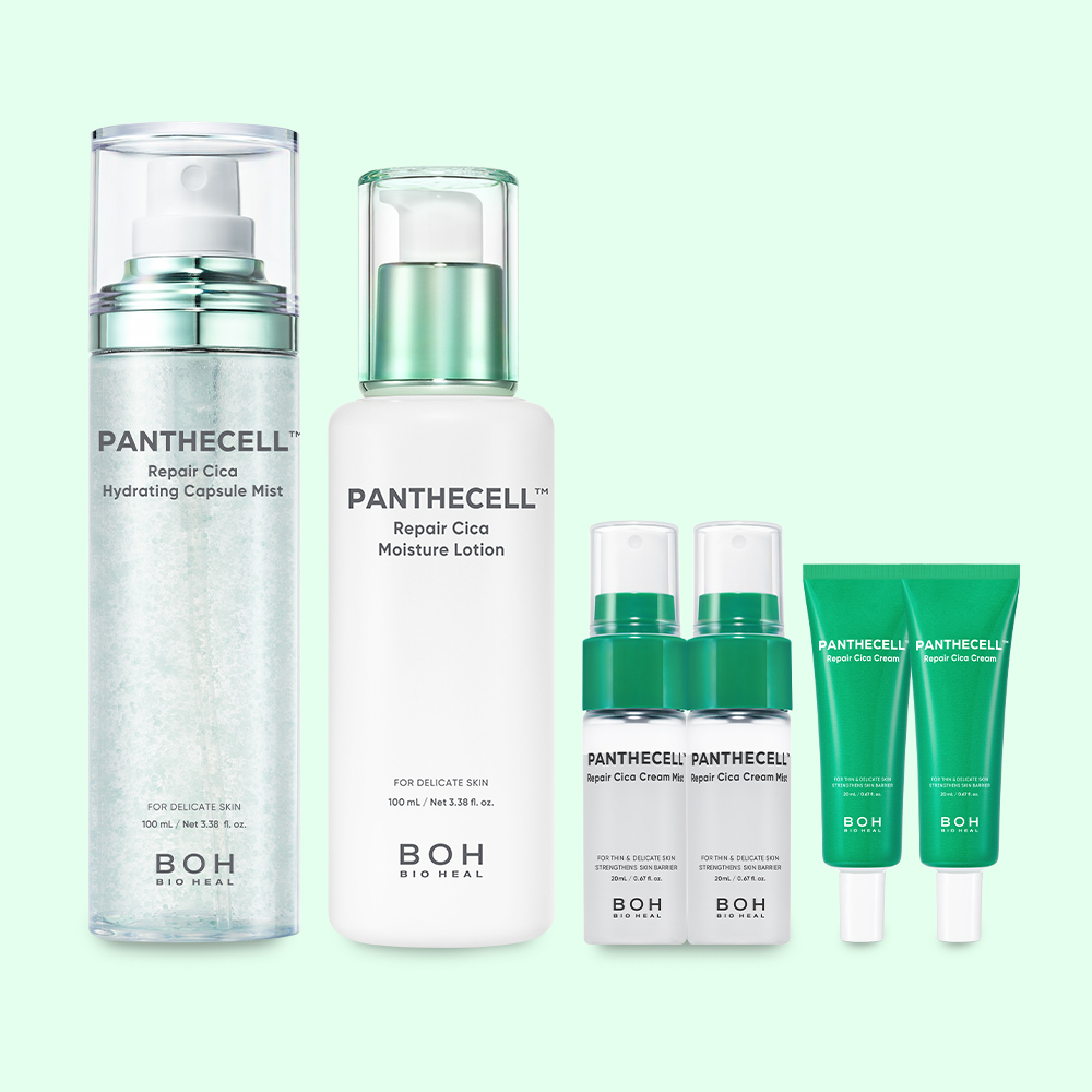 바이오힐보 판테셀 리페어시카 수분 캡슐 미스트 100mL + 수분 로션 100mL 제품 이미지