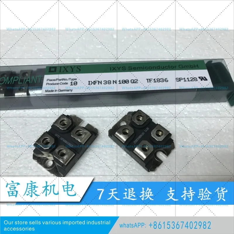 오리지널 IXFN38N100Q2 IXFN38N100 DSEI2X61-12B 캔