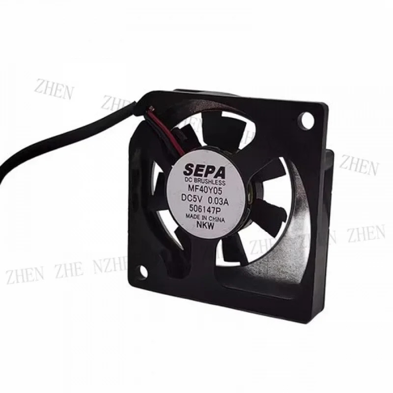 SEPA MF40Y05 DC5V 0.03A 4007 4CM 2선식 냉각팬Y