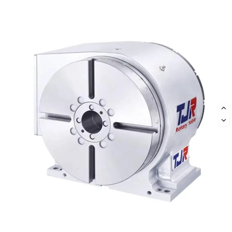 셀러 TJR AR-210LH 4축 스틸 로터리 테이블 서보모터 테일스톡 인덱스 CNC 수직 가공 센터용