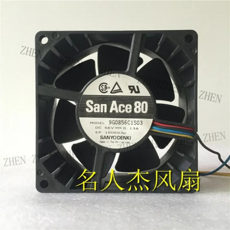 Y 9G0856C1S03 8038 8CM 56V 0.13A 냉각팬