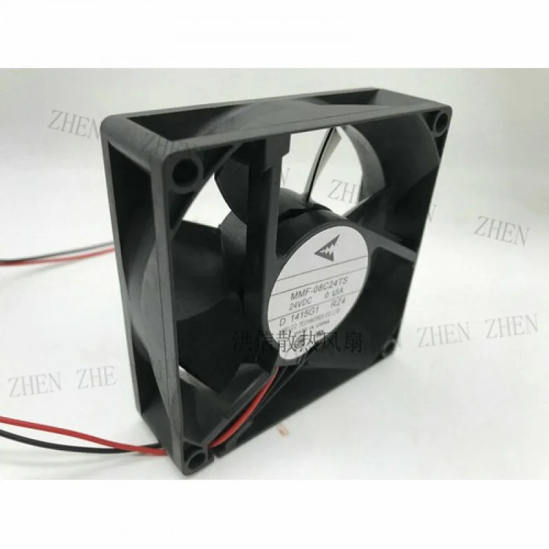 Y MMF-08C24TS-RZ4 냉각팬 8025 DC24V 0.15A 8CM 2핀