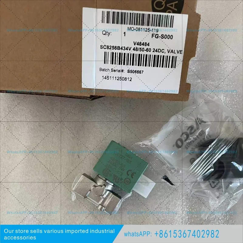 SC8256B434V 24DC ASCO 솔레노이드 밸브 1/4 NPT 나사