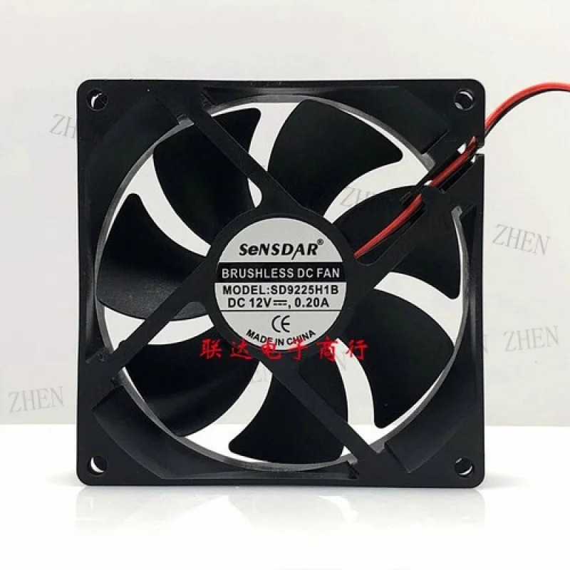 SENSDAR SD9225H1B DC12V 0.20A 9CM 9225 냉각팬Y