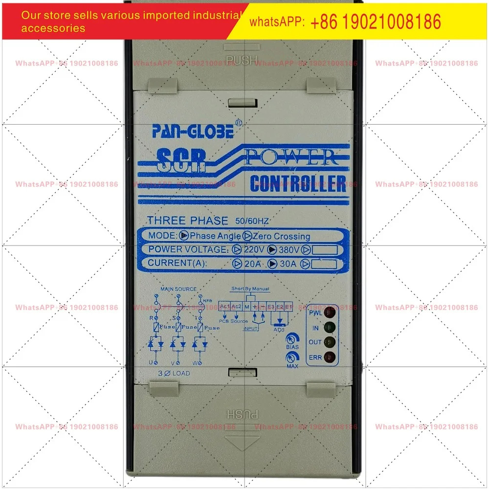 SE-3P-380V30A/40A/-1 SCR 대만 판듀이트 PAN-GLOBE 전력 조절기