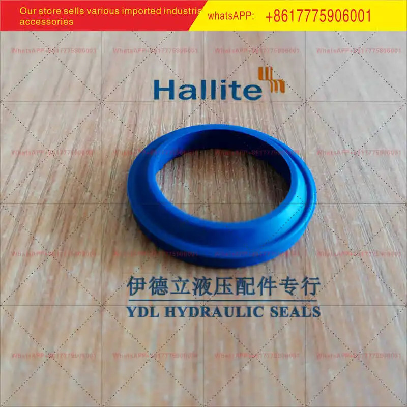 오리지널 블루 HALLITE 실린더 오일 씰 H520-1.125 폴리우레탄 인치 더스트 8880710