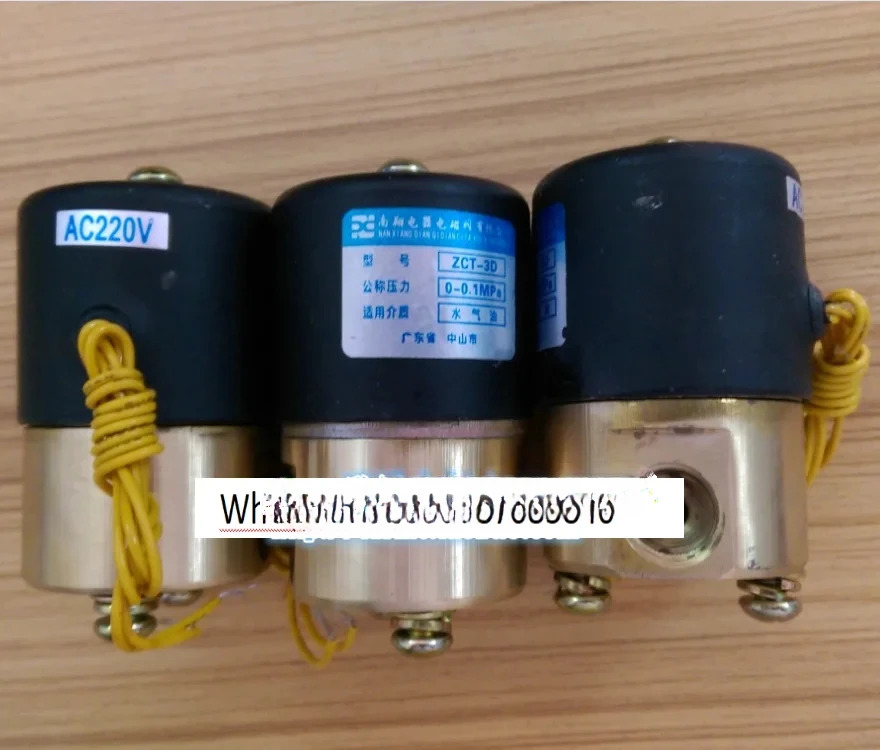 ZCT-3D 솔레노이드 밸브 AC220V 0.1MPA 화학 시약 유기