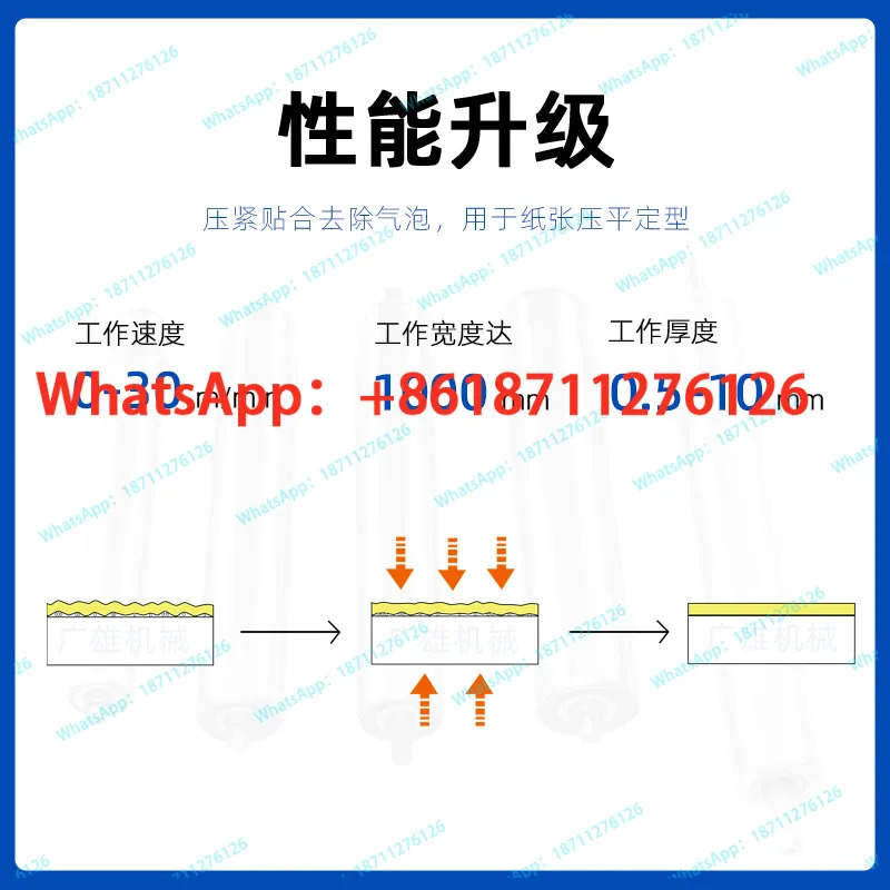 종이 회색 보드 자동 평탄화 기계 롤러형 발포 레벨링 컨베이어 벨트 YP-720H