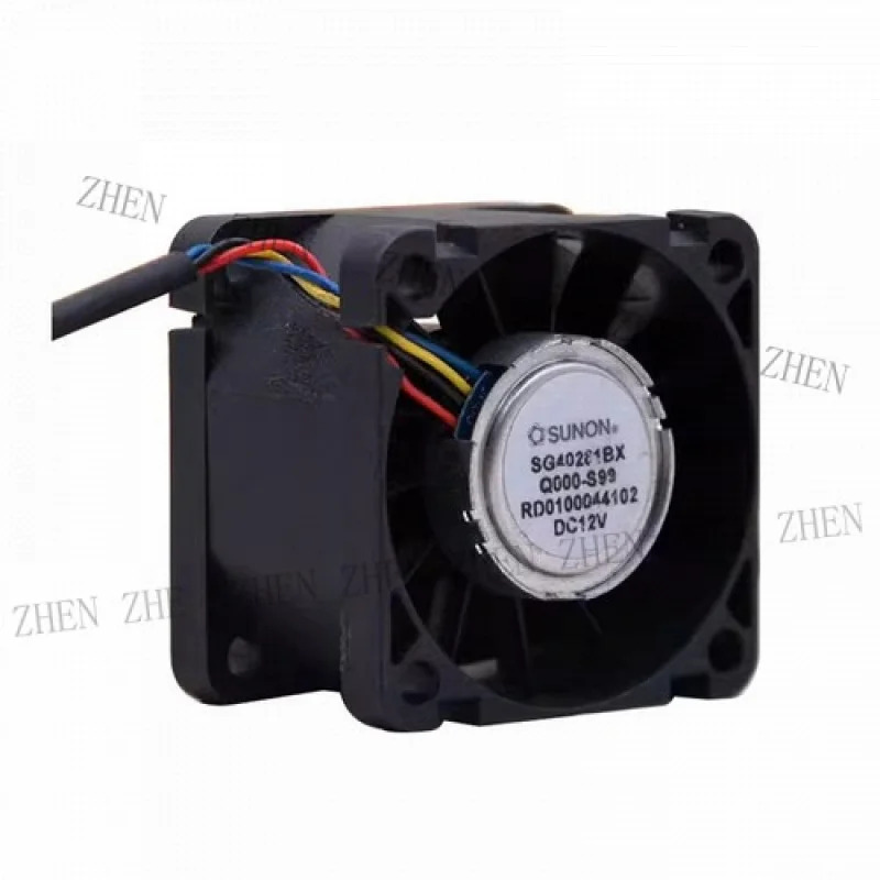 Y SG40281BXQ000-S99 DC12V 8.16W 4028 4cm 4선식 냉각팬