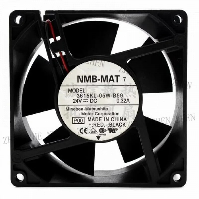 Y for 3615RL-05W-B59 DC24V 0.32A 2-와이어 인버터 냉각팬