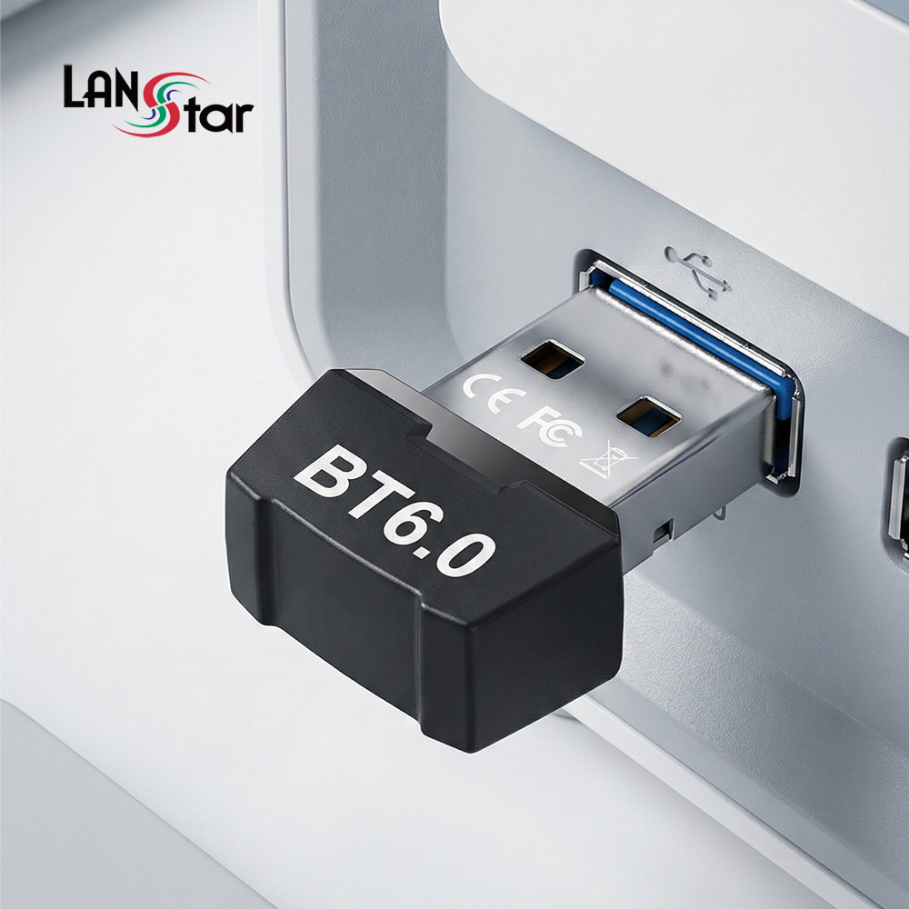 블루투스 6.0 USB 동글이 이어폰 무선 수신기(LS-BT60) - 상품 이미지