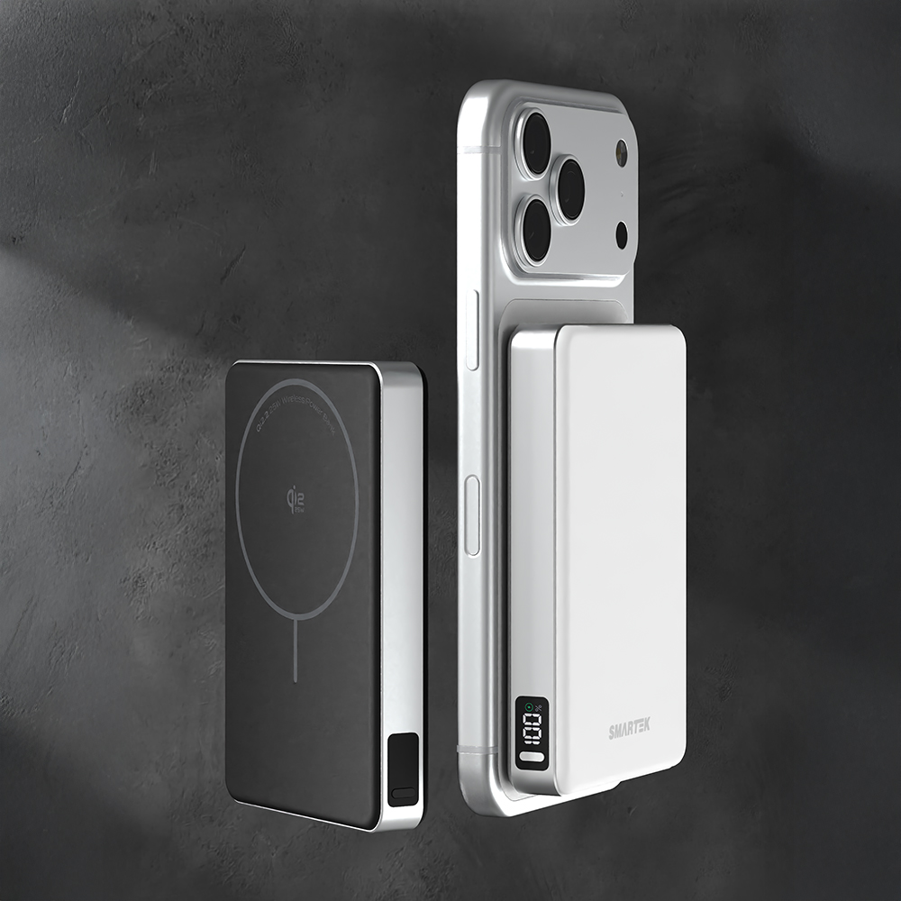 보조배터리 맥세이프 10000mAh Qi2 스마텍 여행용 고속 기내반입 25W 제품 이미지