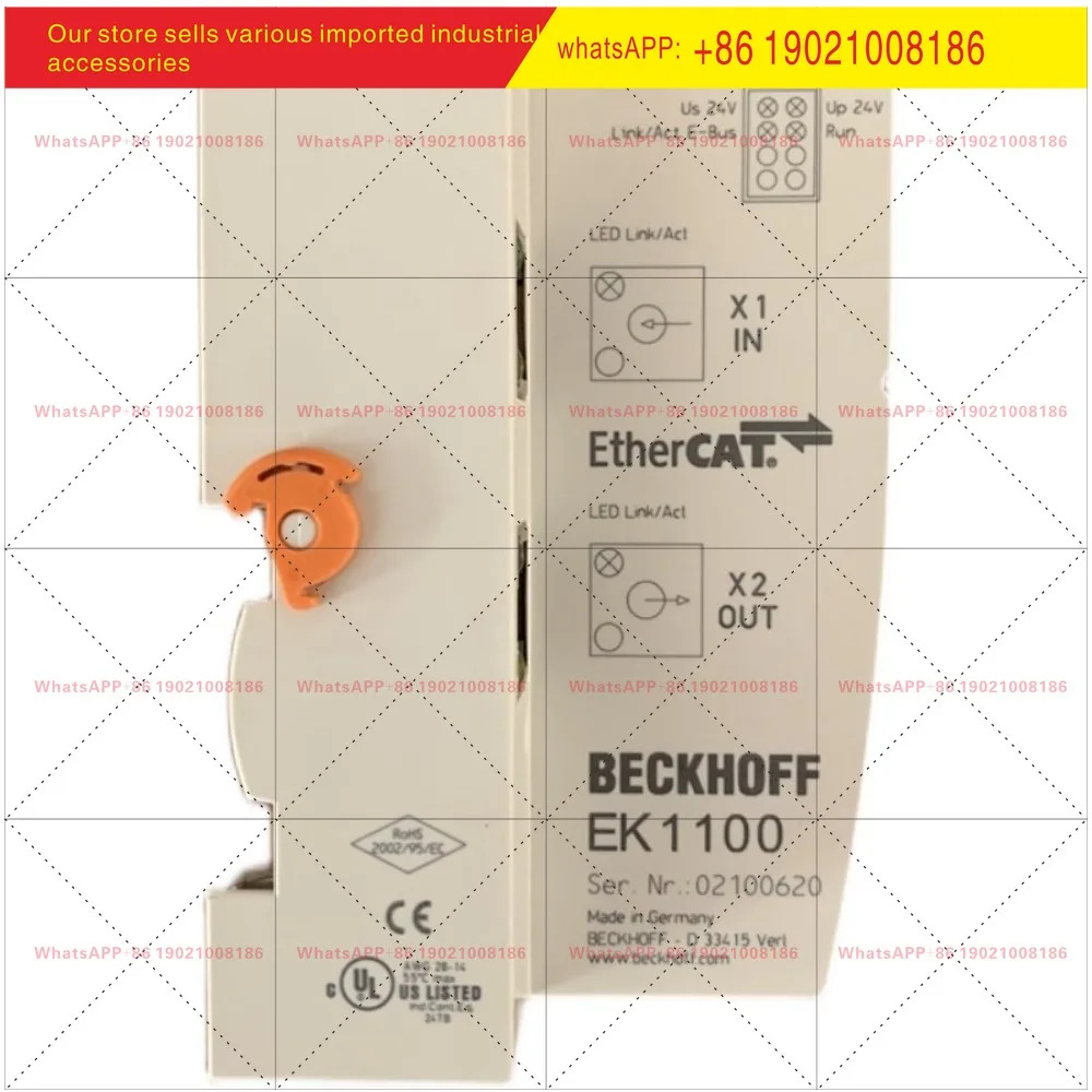 BECKHOFF EtherCAT 커플러 인터페이스 모듈 EK1100/ EK1110/EK1122