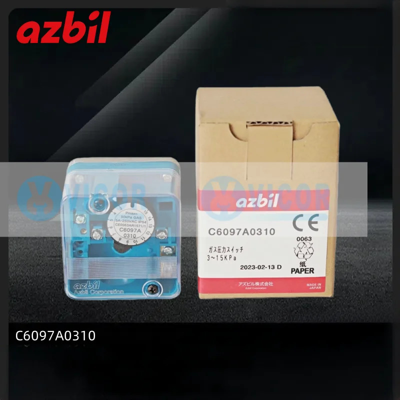 azbil 센서 C6097A0110 C6097A0210 C6097A0310 C6097A0410 에어압 스위치