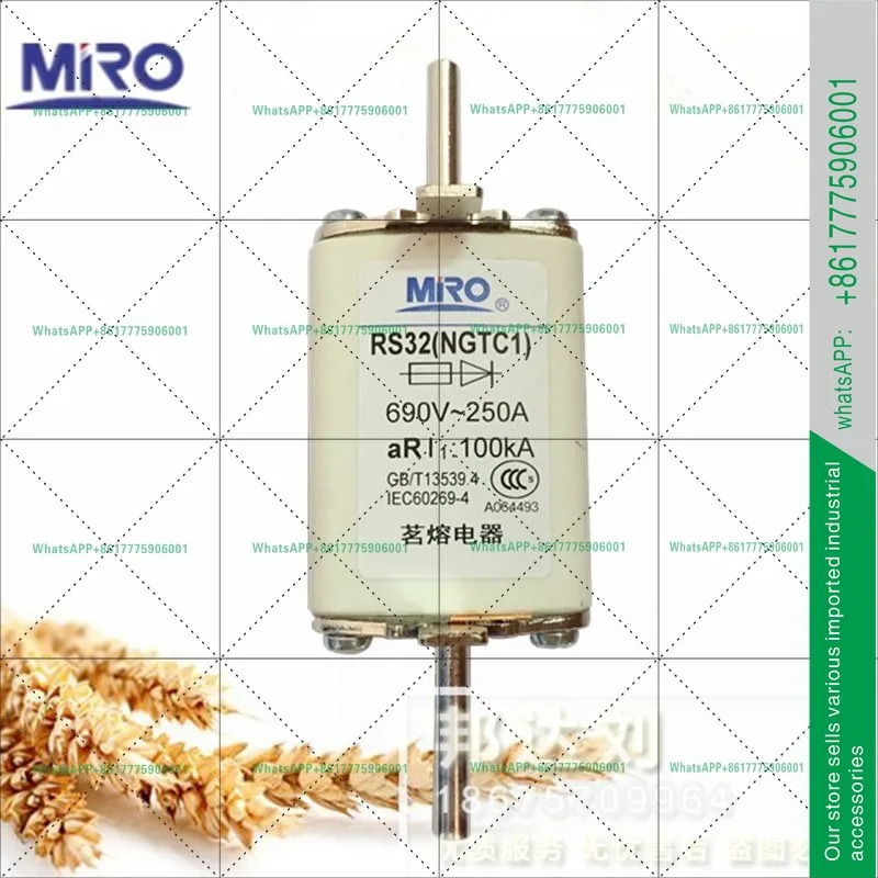 RS32 NC1 고속 퓨즈 690V/660VRS32 100A160A200A250A 1000V