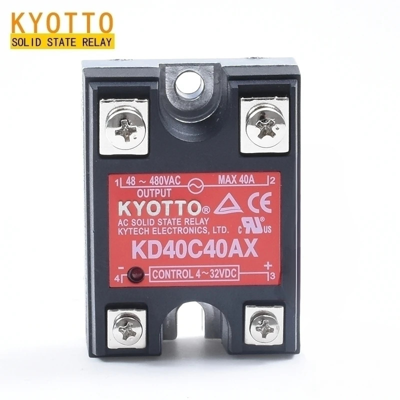 KD40C25AX  KD40C40AX 40A KYOTTO AC 솔리드 스테이트 릴레이