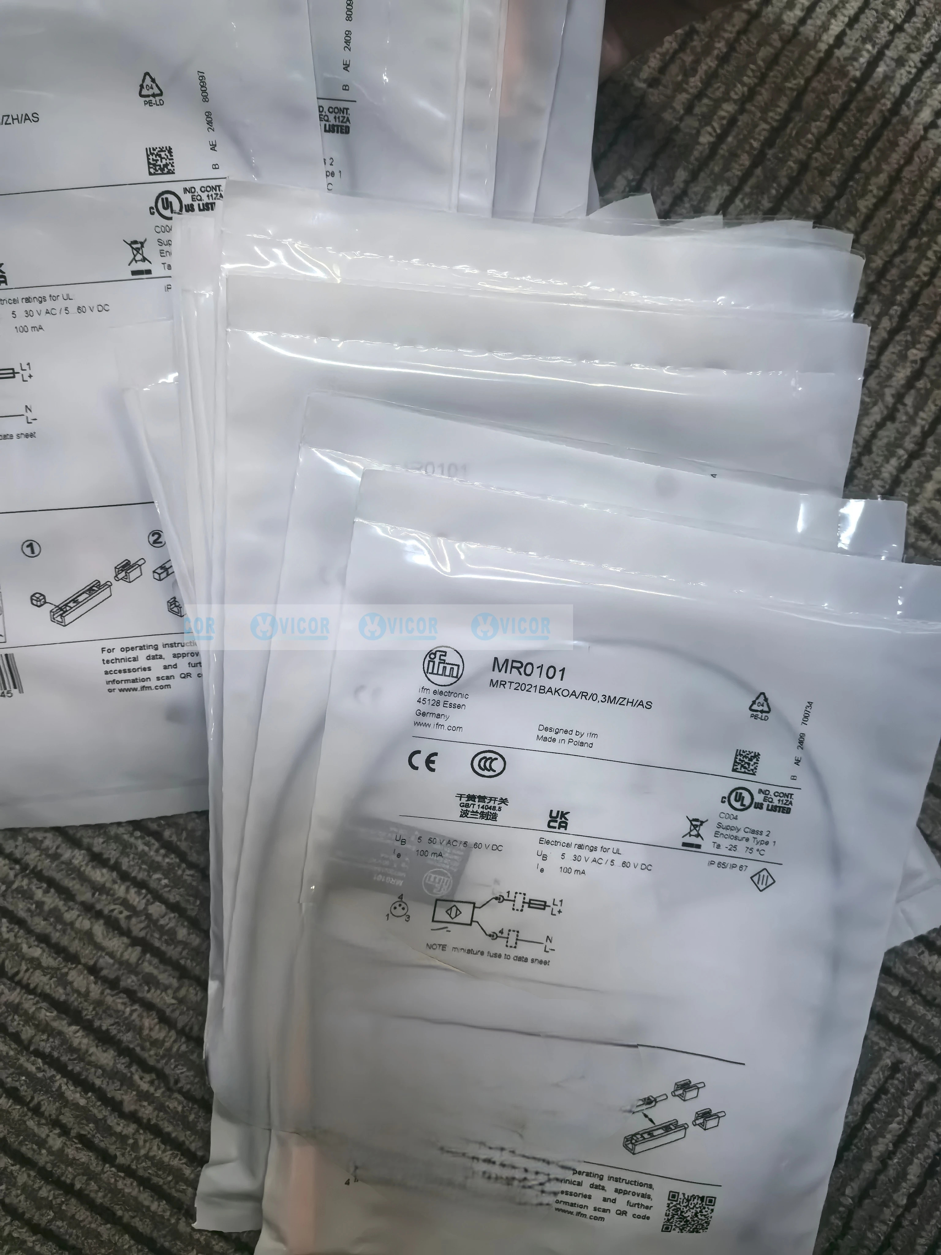 IFM 센서 MR0100 0101 0119 0120 0117 MR0123 MR0107 MR0102 MR0122 MR0121 MR0129 MR0902 MR0114 MR0113 MR