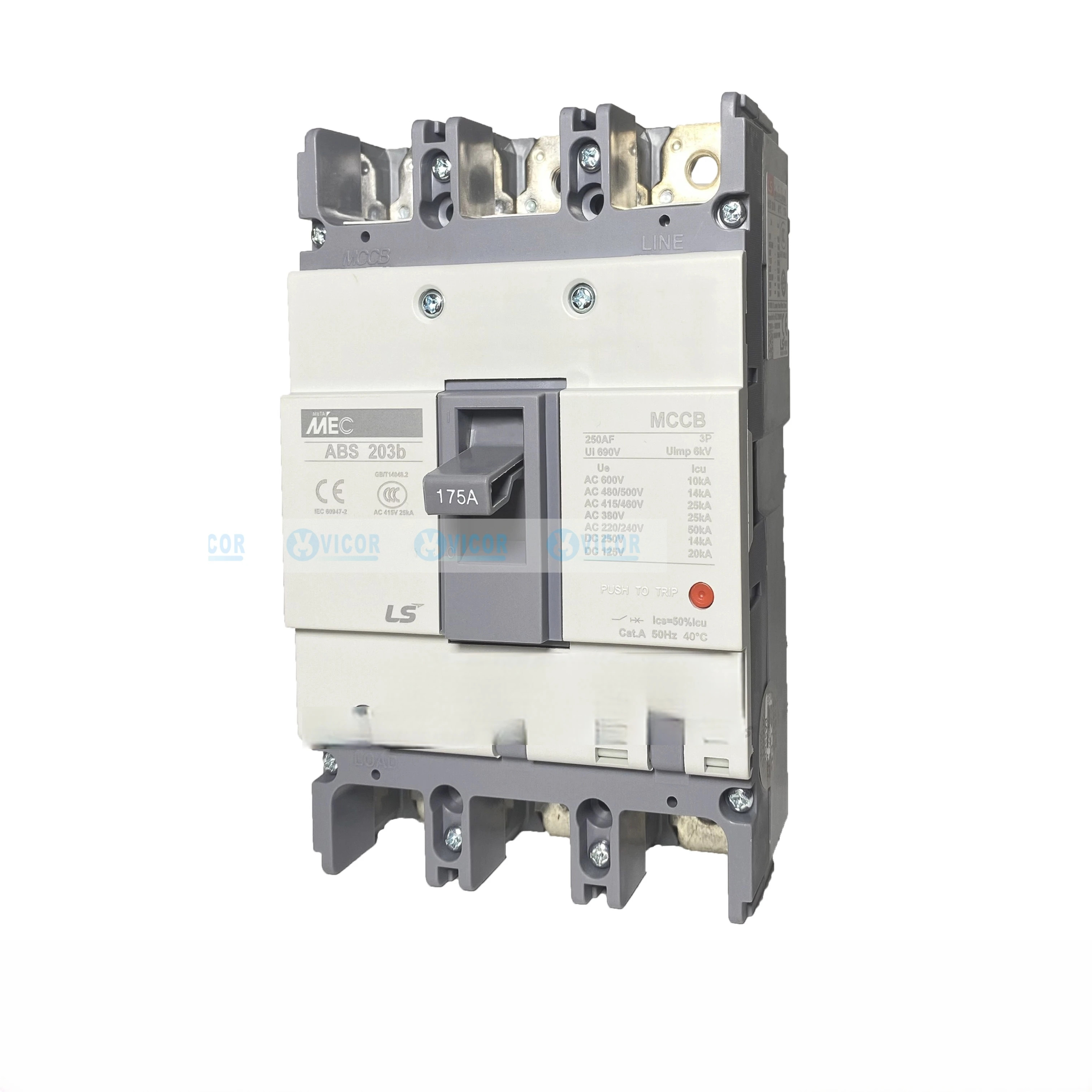 LS전기 MEC ABS203b 3P 4P 100A 125A 150A 175A 200A 225A 250A
