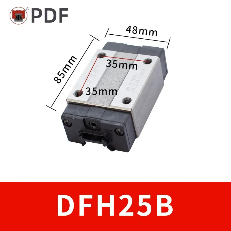 대만 PDF 선형 가이드 슬라이더 DFH DFS 15A 20A 25A 15B 20B 25B 35B 베어링 강철