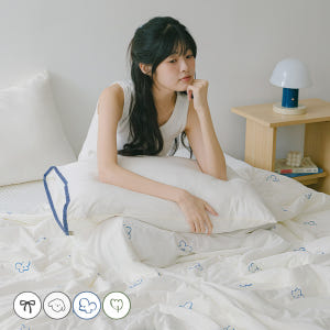 [네이버단독] 바자르 이불 냉감 시즈닝 소프트 양면 여름 차렵이불 SS 솔직 후기 | 실제 배치 사진 포함 - 상품 이미지 4