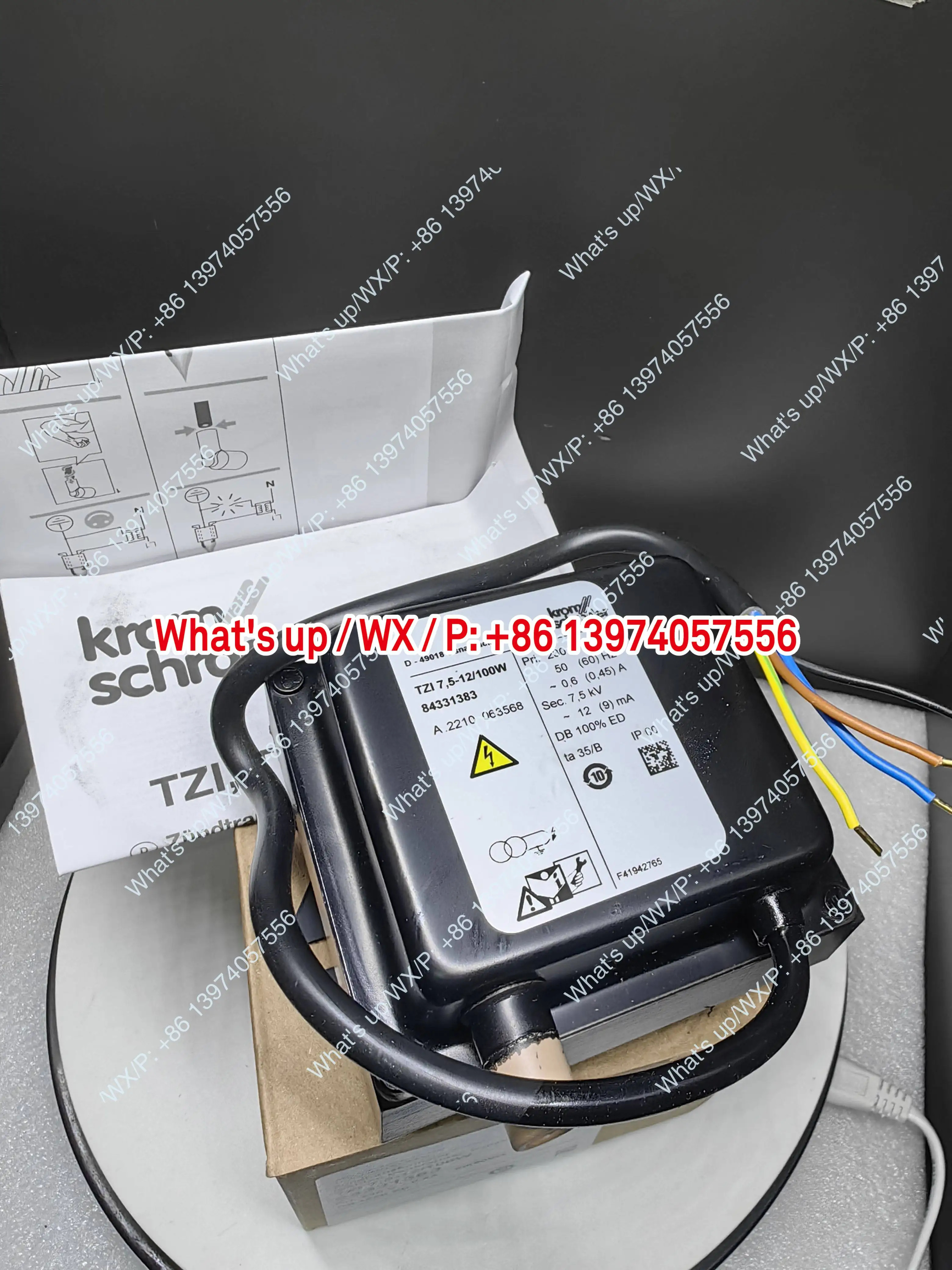 HOCOD KROM 오리지널 고전압 패키지 TZI5-12/100 W TZI5-15/100W