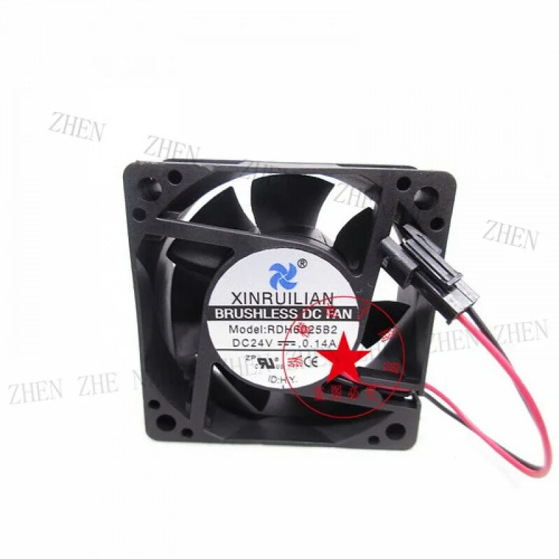 Y RDH6025B2 24V 0.14A 6CM 6025 인버터 냉각팬기능