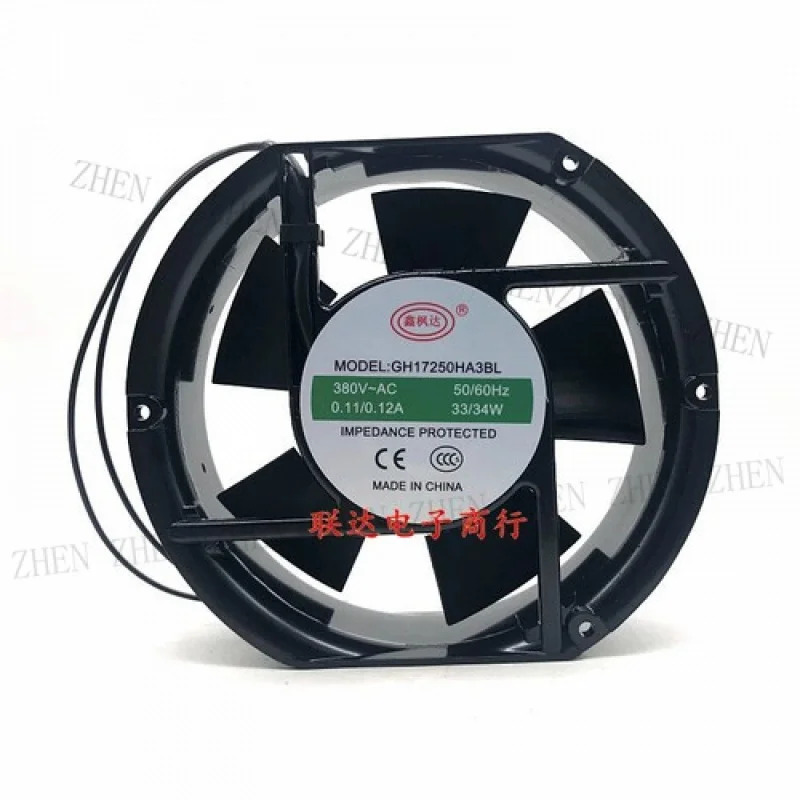 Y FOR XINFENGDA GH17250HA3BL 380VAC 0.11-0.12A 냉각팬