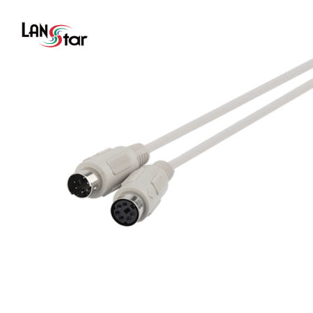 랜스타 LS-PS2-6MF-10M PS2 키보드 연장케이블 10M DIN 6P