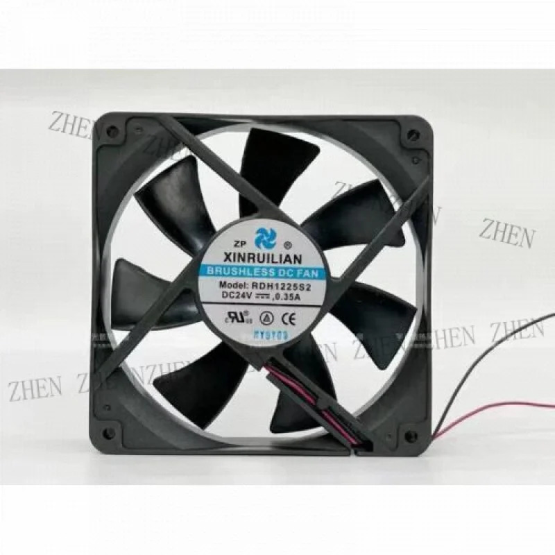 Y X-Fan RDH1225S2 냉각팬 1225 DC24V 0.35A 12CM 2핀