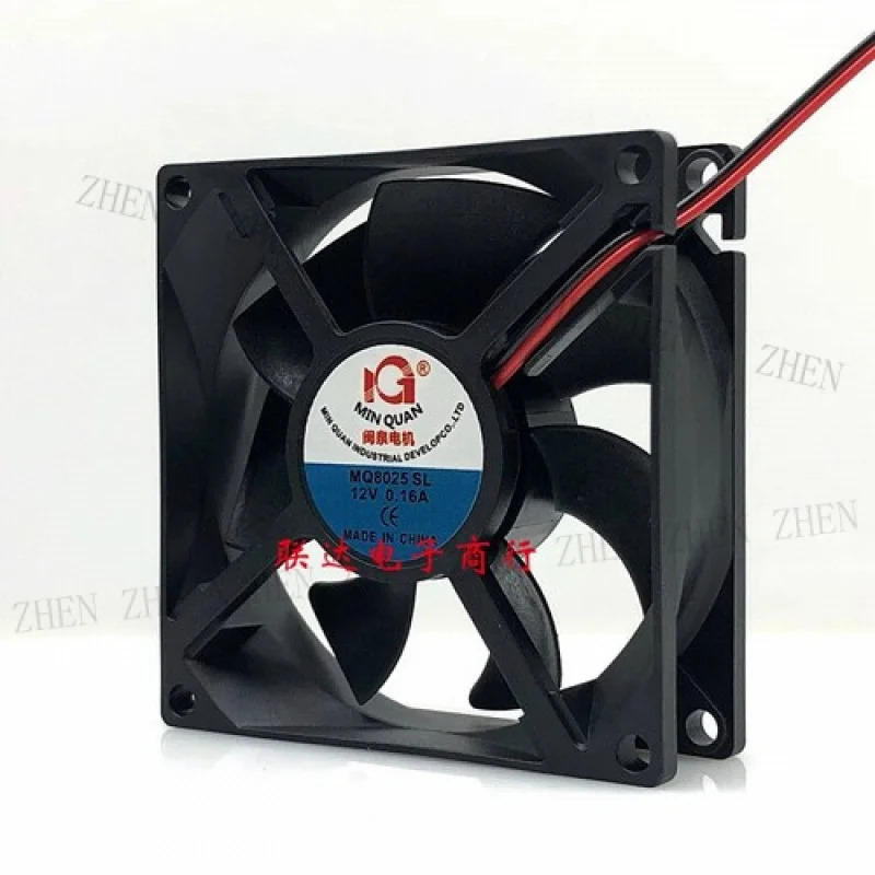 민콴 MQ8025 SL 12V 0.16A 8cm 8025 DC 냉각팬Y