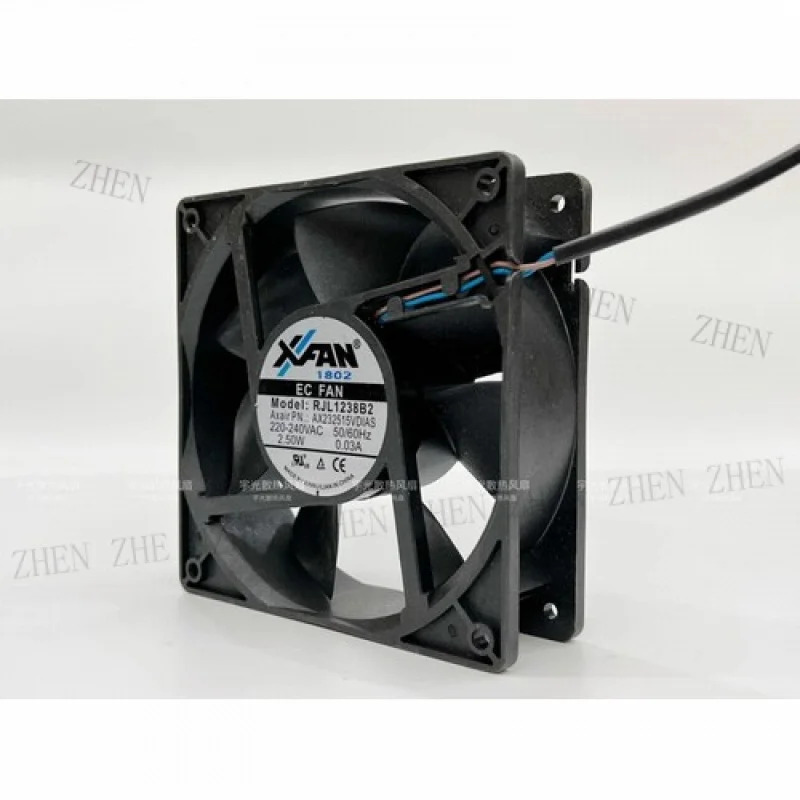 Y RJM1238B2 12038 220V-240VAC 2.50W 0.03A 12CM AC 냉각팬