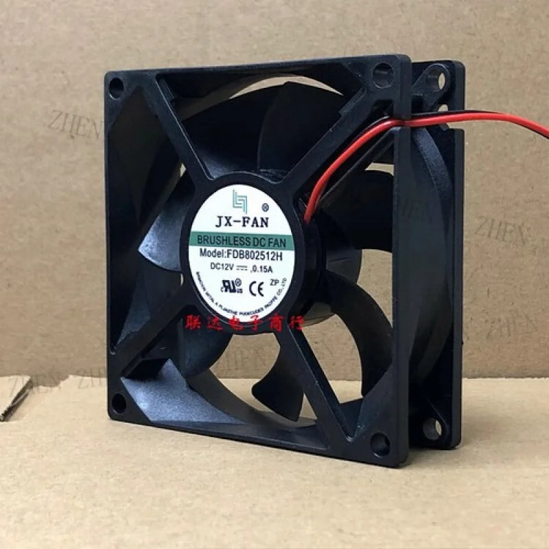 Y for LX-FAN FDB802512H DC12V 0.15A 8025 8CM 냉각팬