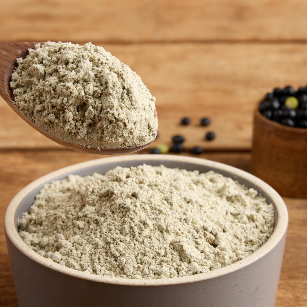 싸리재 선식 국산 쥐눈이 콩가루 검은 약콩 분말 검정콩 미숫가루 500g, 1개 이미지 2