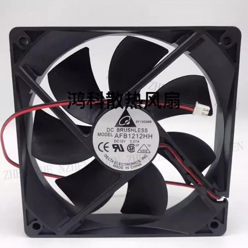 Y for AFB1212HH 1DC12V 0.27A 2핀 인버터 냉각팬