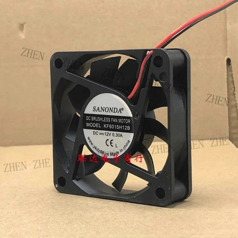 Y 6CM KF6015H12B DC12V 0.30A CPU 전원공급장치냉각팬기능