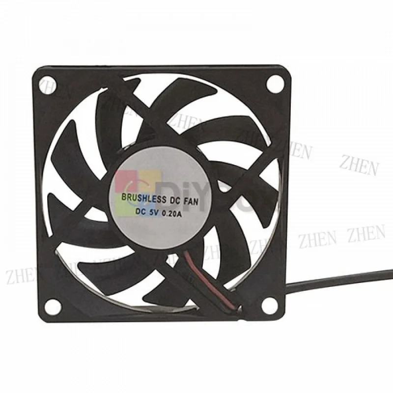 Y for DC7015 저소음 DC 슬림 팬 USB 컴퓨터 케이스 냉각팬 5V 오일/볼 베어링 7cm