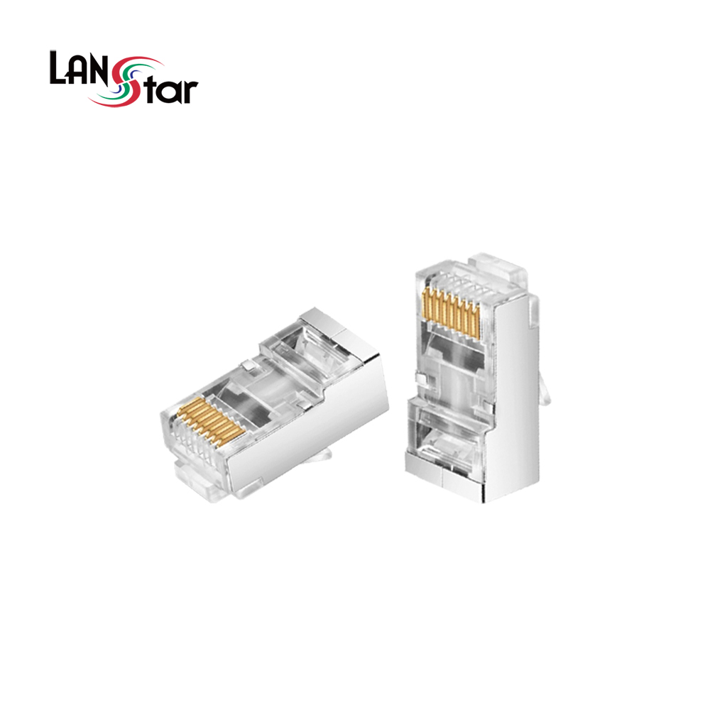 랜스타 LSN-CAT6-STP 모듈러콘넥터 RJ-45 CAT.6 STP 30u 8P8C - 상품 이미지