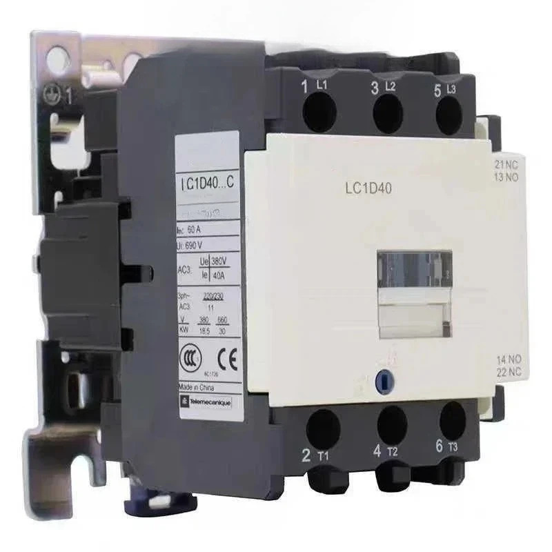 LC1D40AM7 LC1D40AM7C TeSys D AC 접촉기 3P3 NO - AC-3 440V 40A 220V 50/60Hz 코일