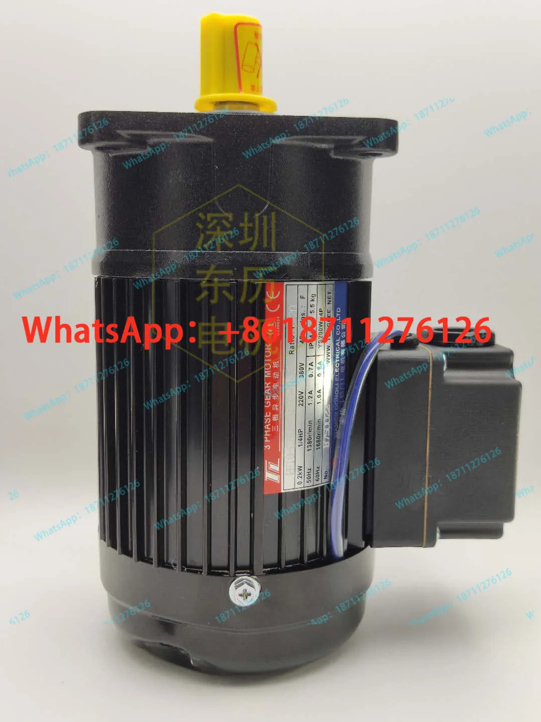 TL PF18-0200-20S3B-TL4 0.2KW 3상 비동기 모터 공구 매거진 브레이크 정밀 작업산업 등급