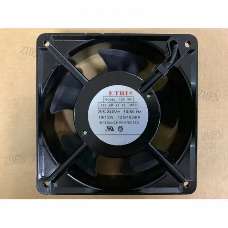Y ETRI 125XR 125XR2181000 냉각팬 208-240V 12038 18/15W 125/105mA