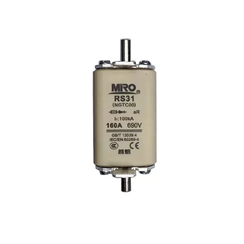 2PCS MRO 용융형 고속 퓨즈 NC00 RS31 100A 125A 160A 200A